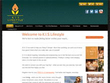 Tablet Screenshot of kislifestyle.com